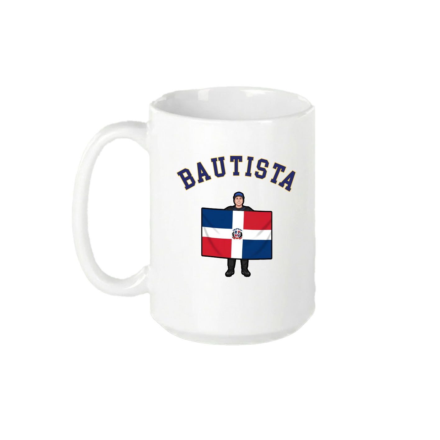 15oz Coffee Mug — Shirsey Arch in White