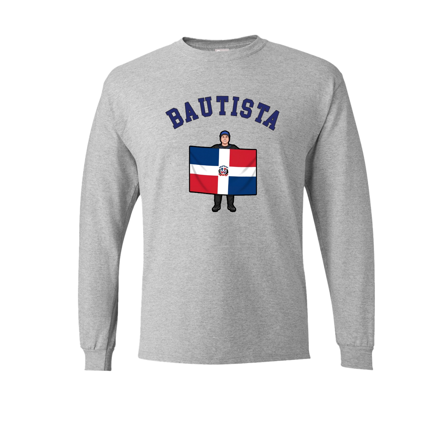 Long Sleeve Tee — Shirsey Arch in Grey