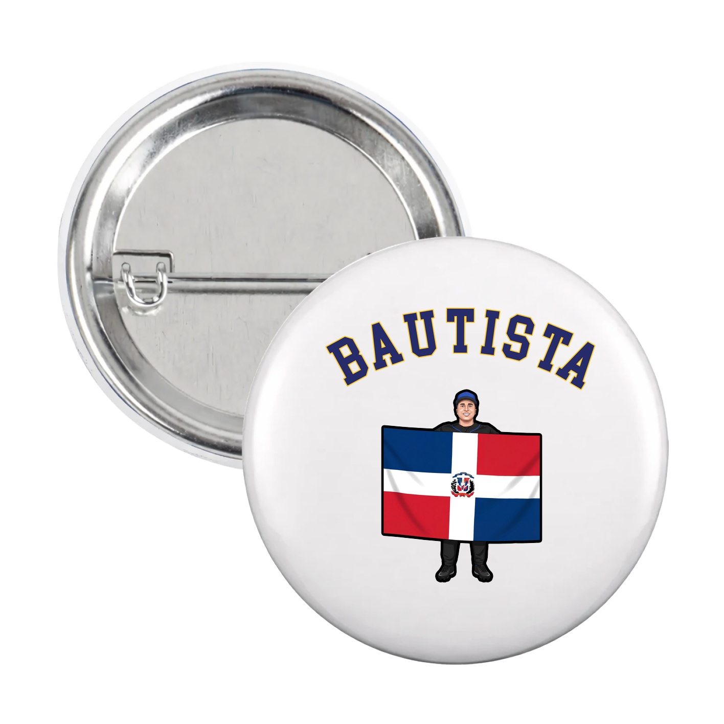 Game Day Button — Shirsey Arch in White
