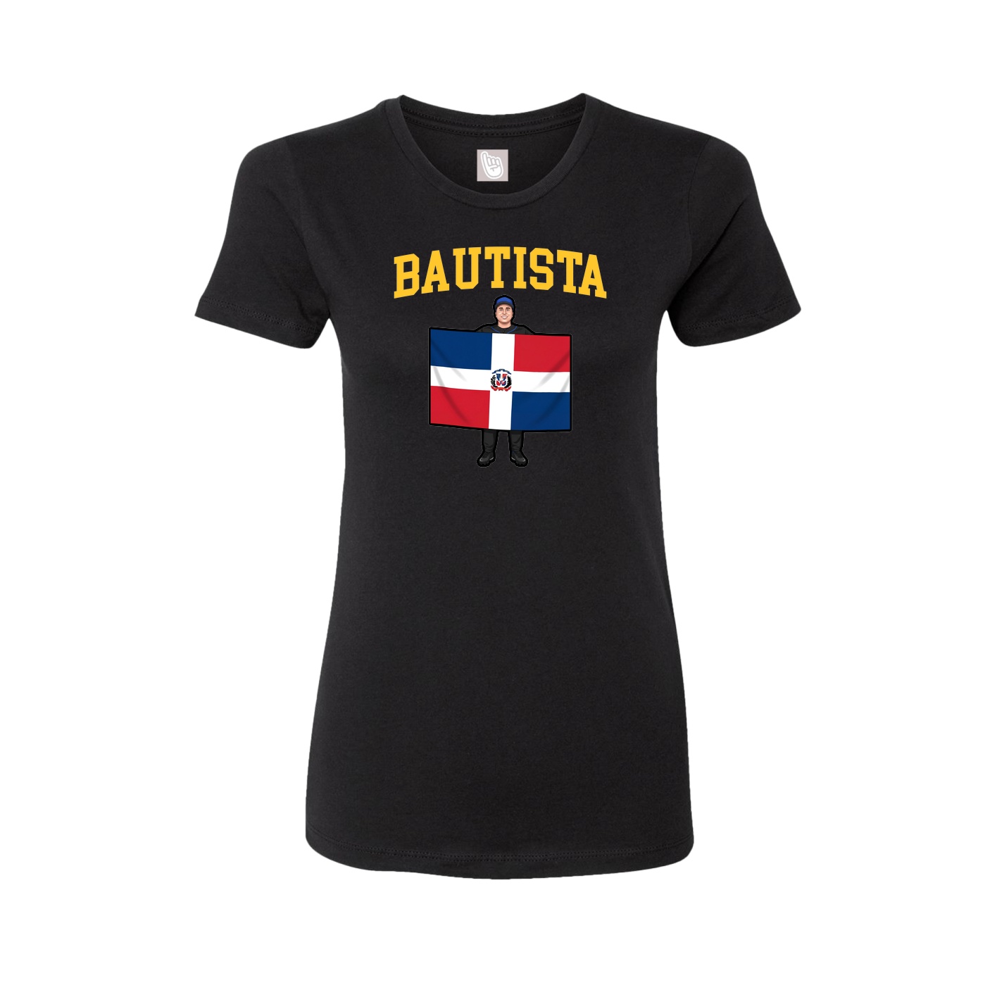 Fitted Women's Tee — Shirsey in Black