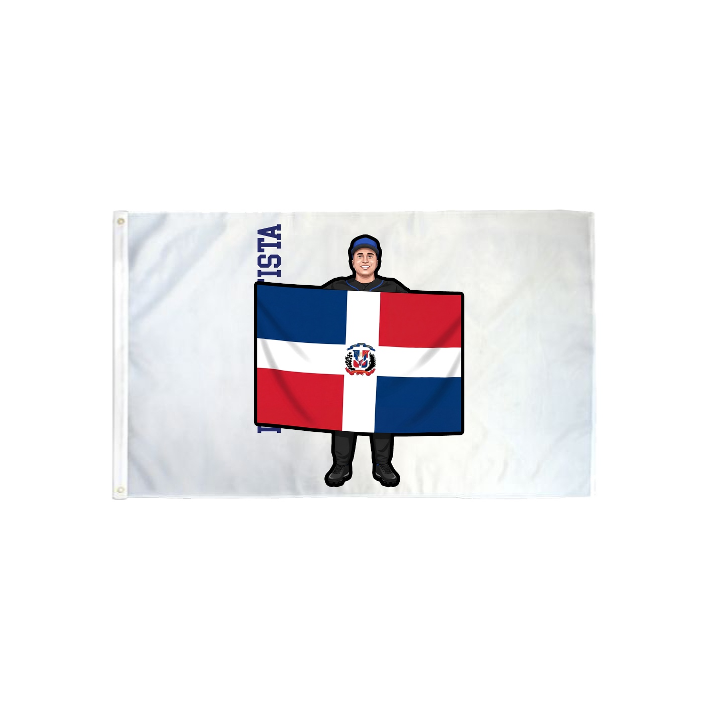 3x5 Flag — Name Vertical in Classic