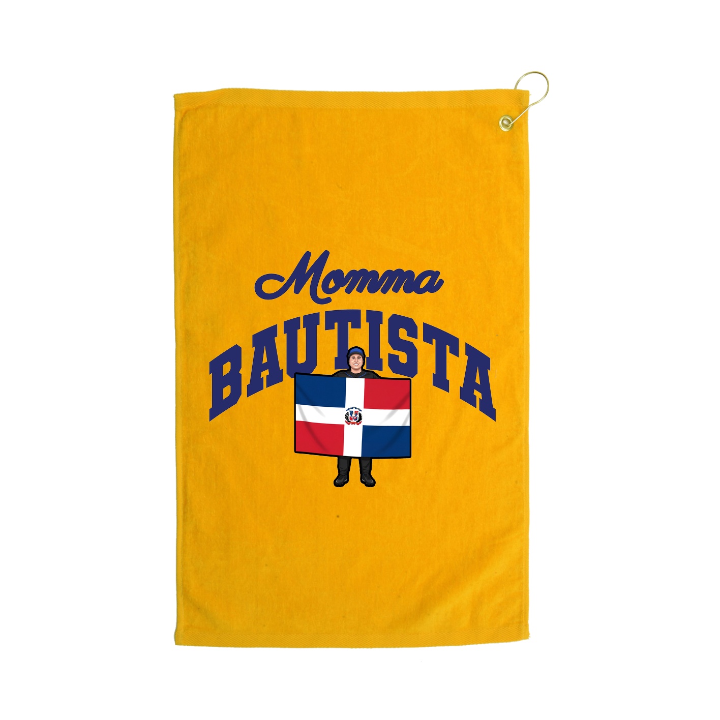 Golf Towel — Mothers Day Arch in Gold