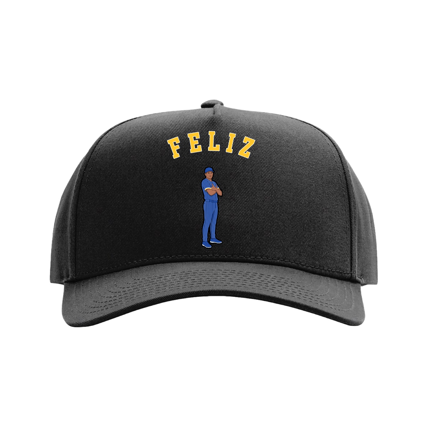 Full Fabric Five-Panel Champ Cap