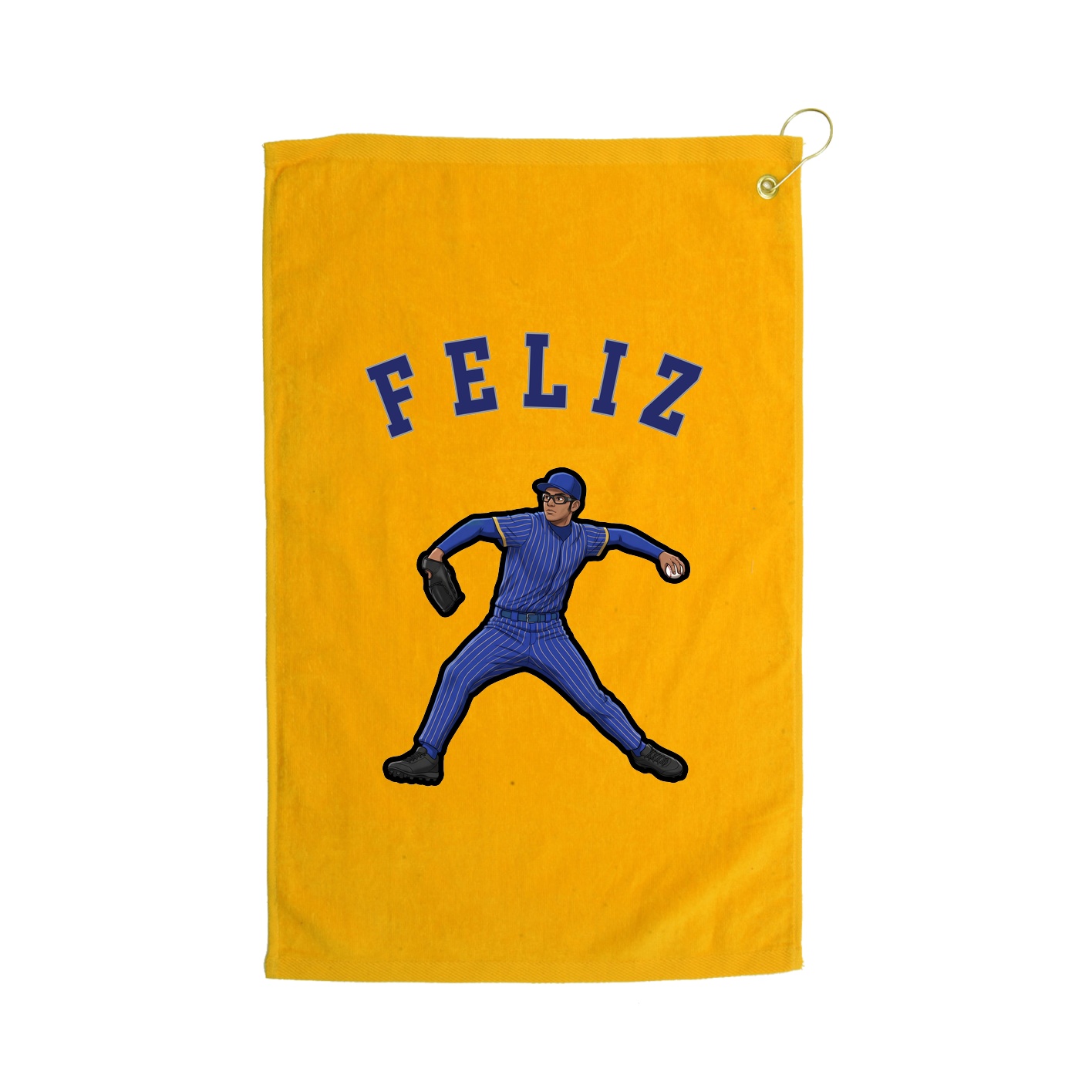 Golf Towel — Shirsey Arch in Gold