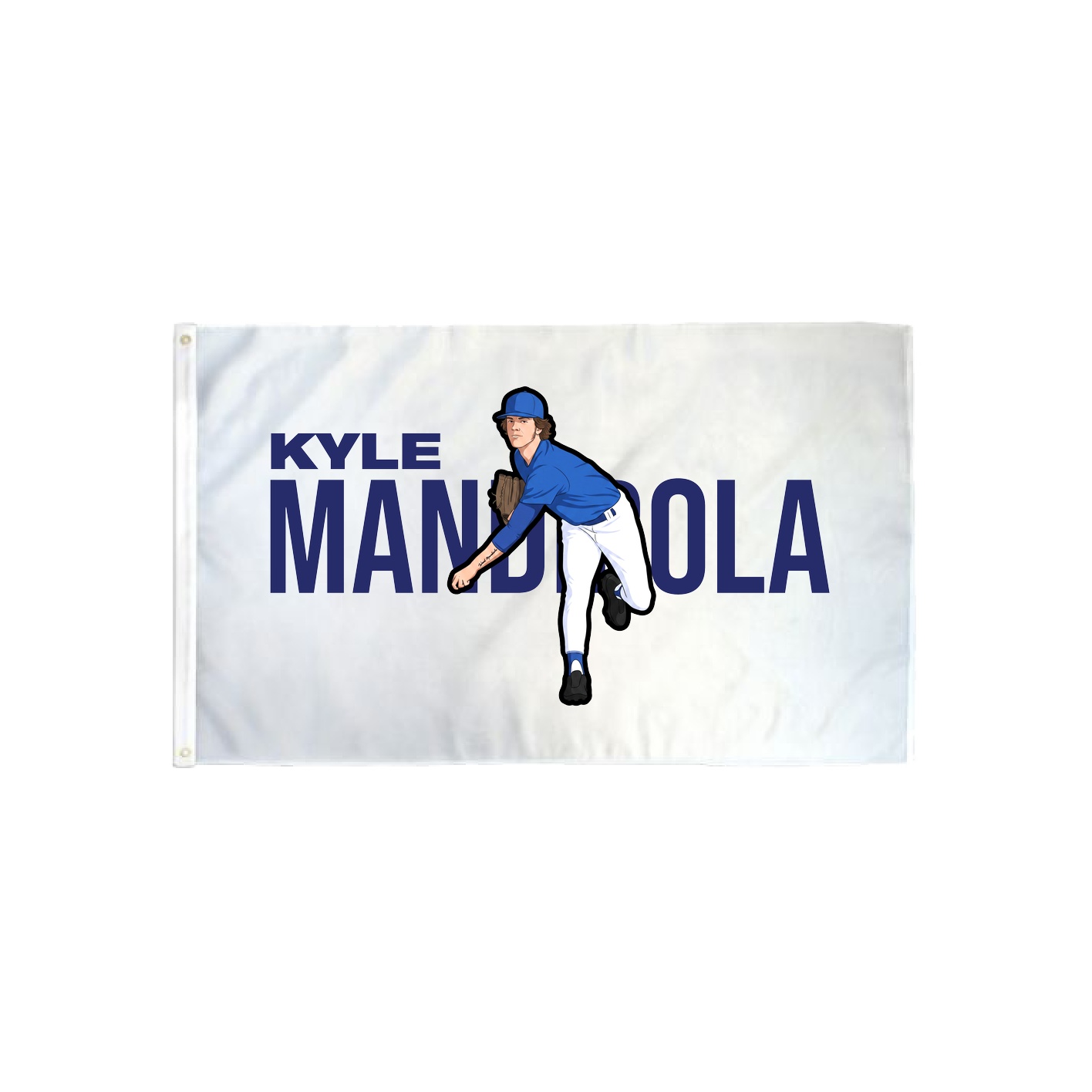 3x5 Flag — Player Name in Classic