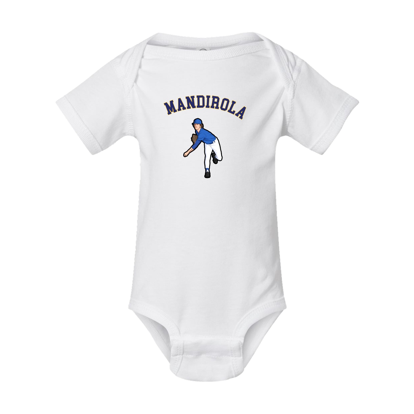 Baby Onesie — Shirsey Arch in White