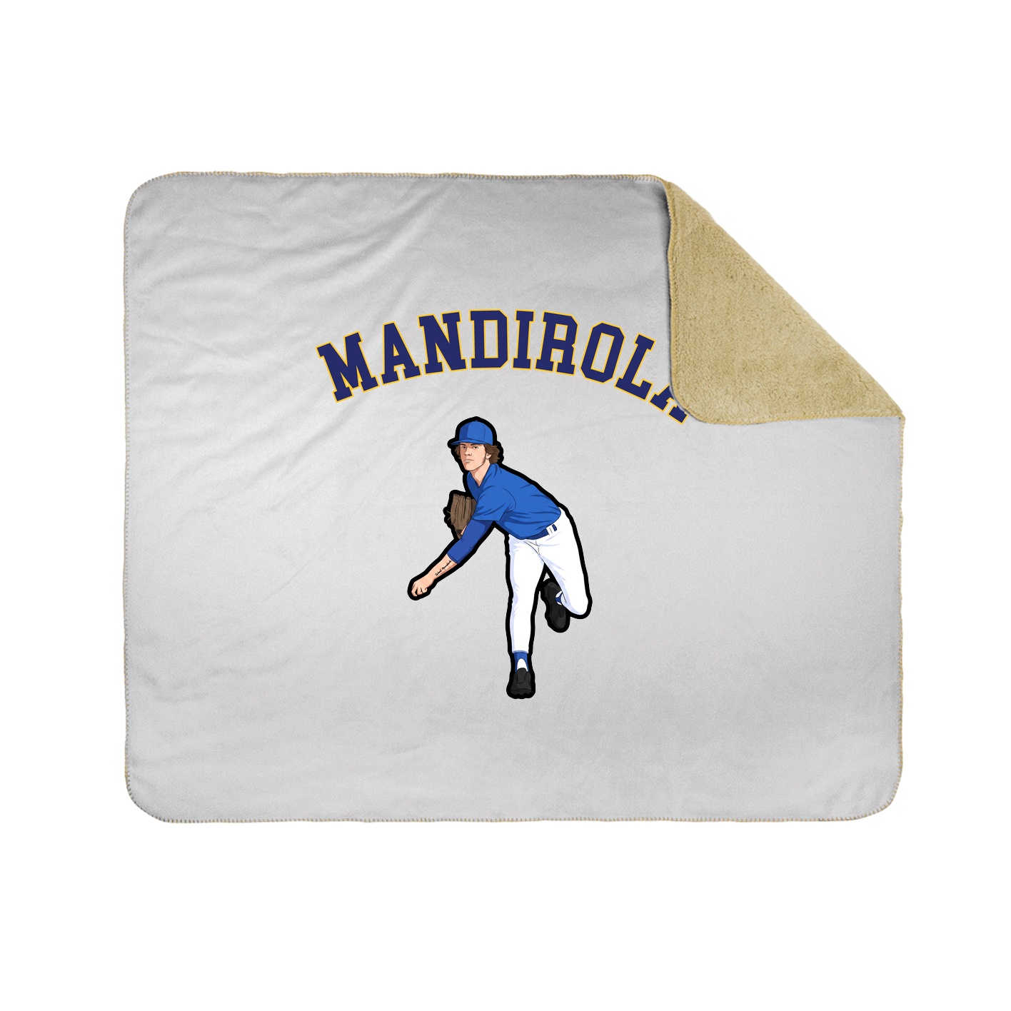 Throw Blanket — Shirsey Arch in White