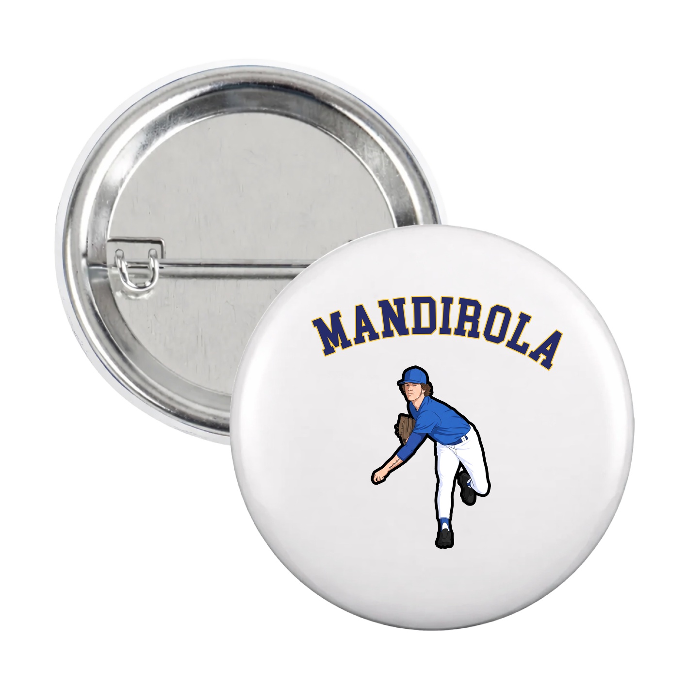 Game Day Button — Shirsey Arch in White