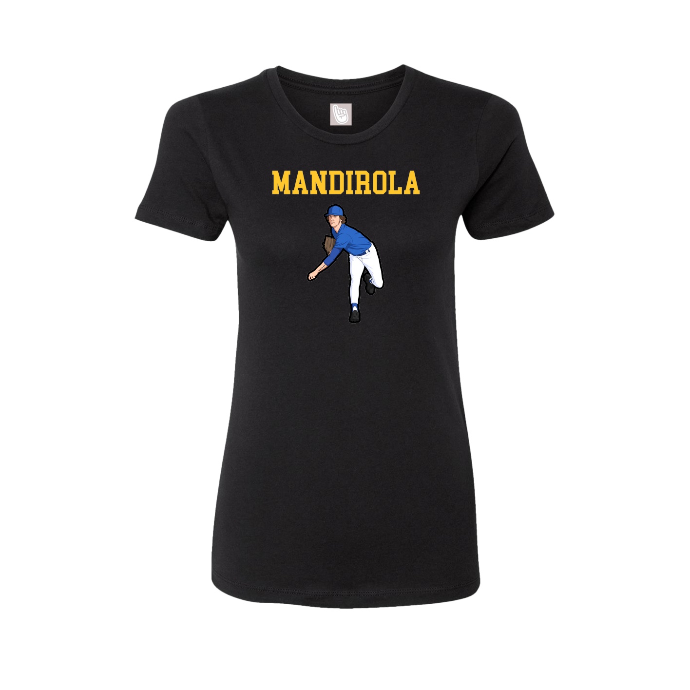 Fitted Women's Tee — Shirsey in Black