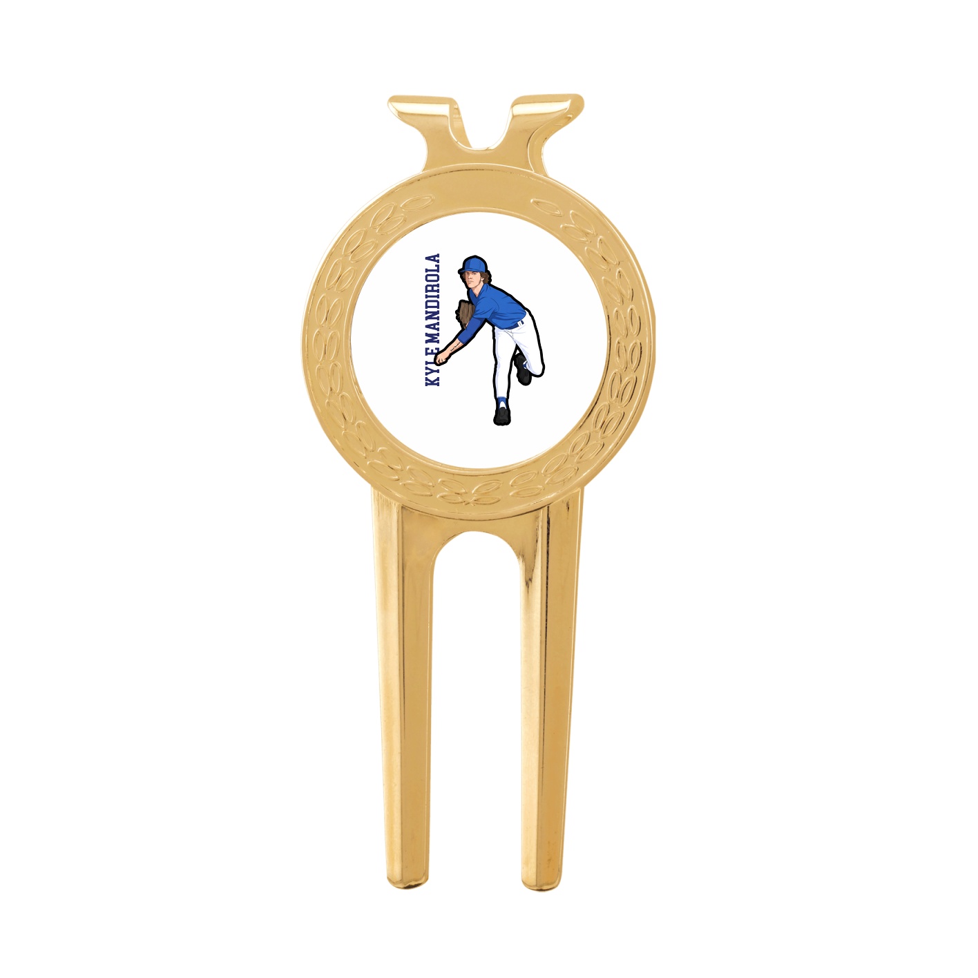 Divot Tool with Ball Marker — Name Vertical in Classic