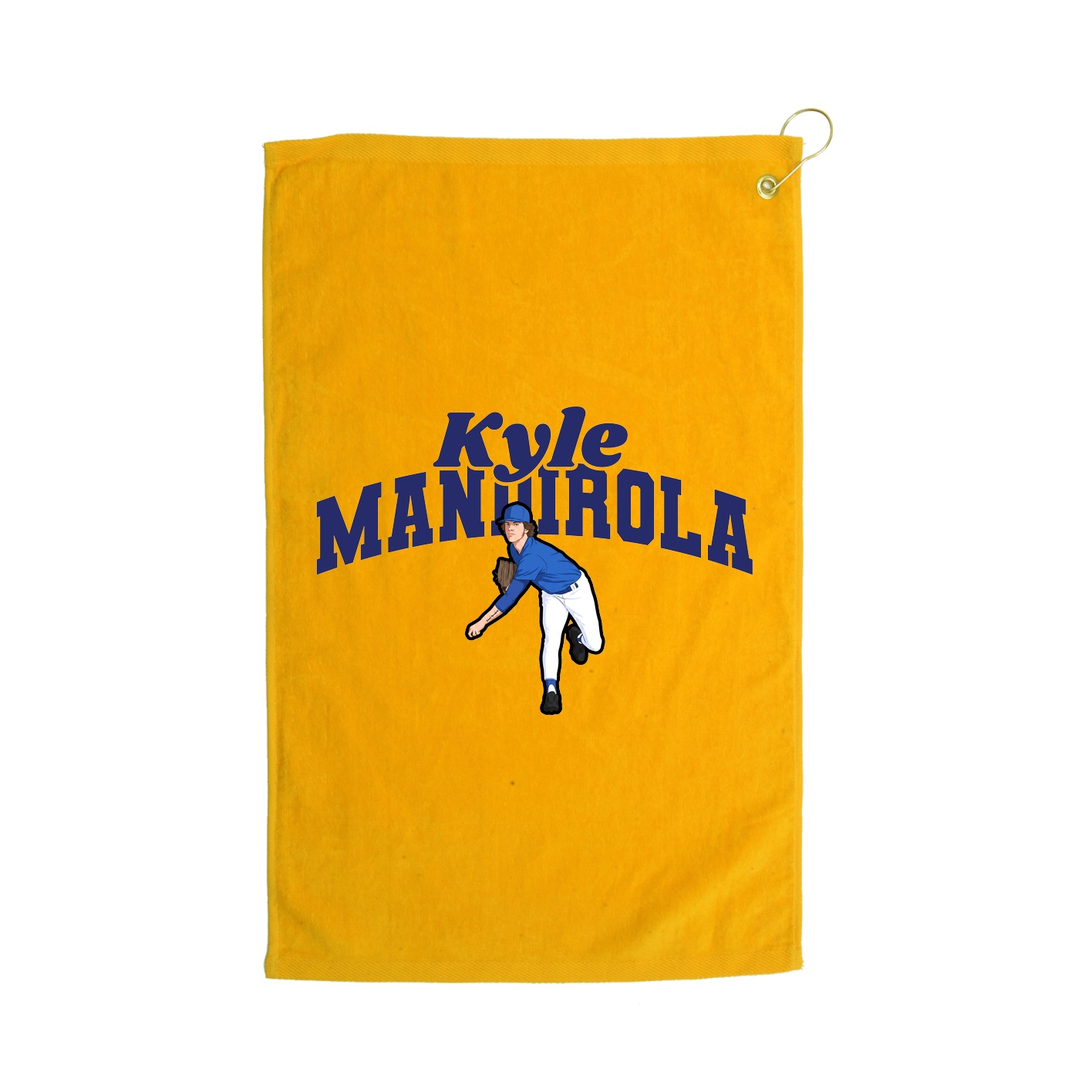 Golf Towel — Signature Arch in Gold