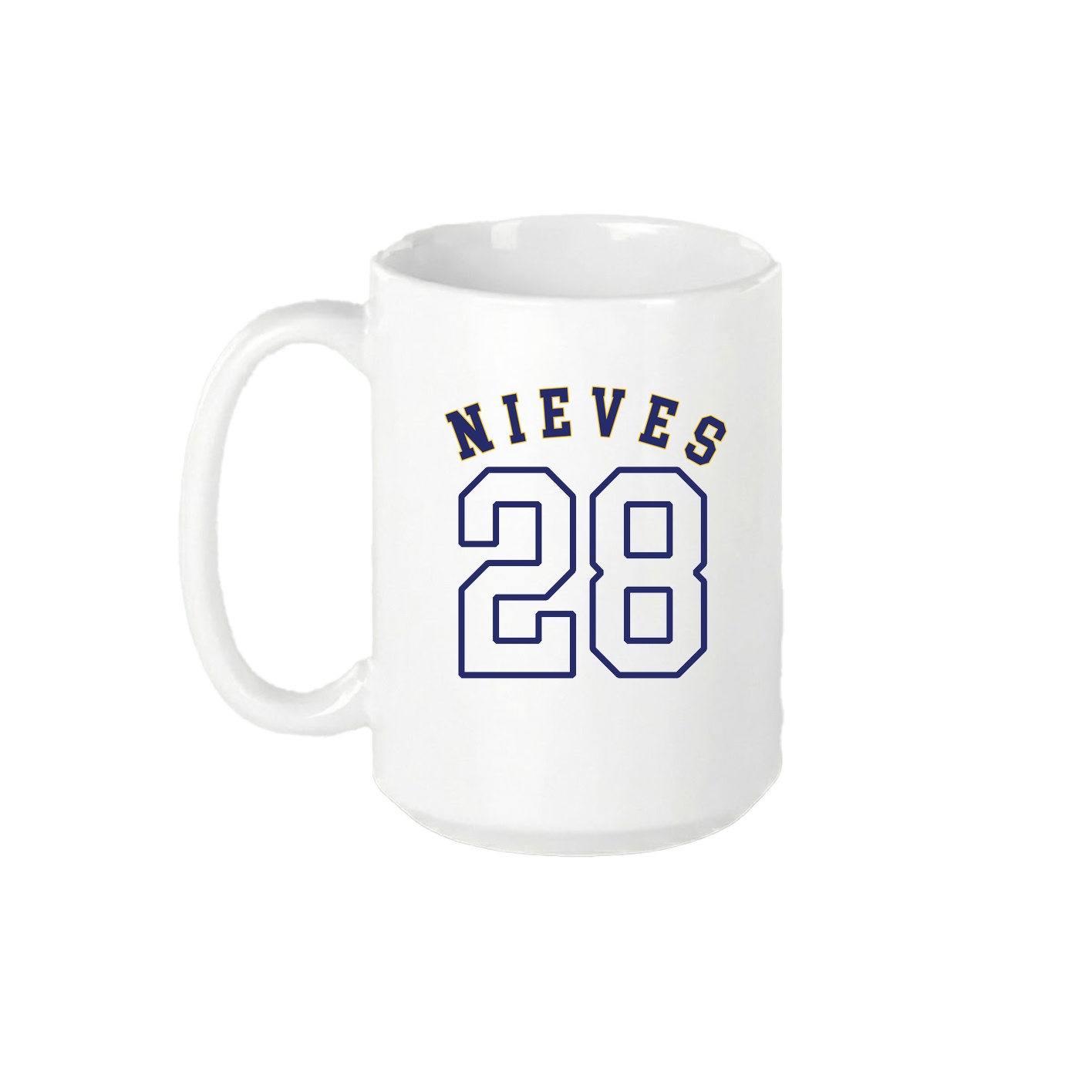 15oz Coffee Mug — Shirsey Arch in White