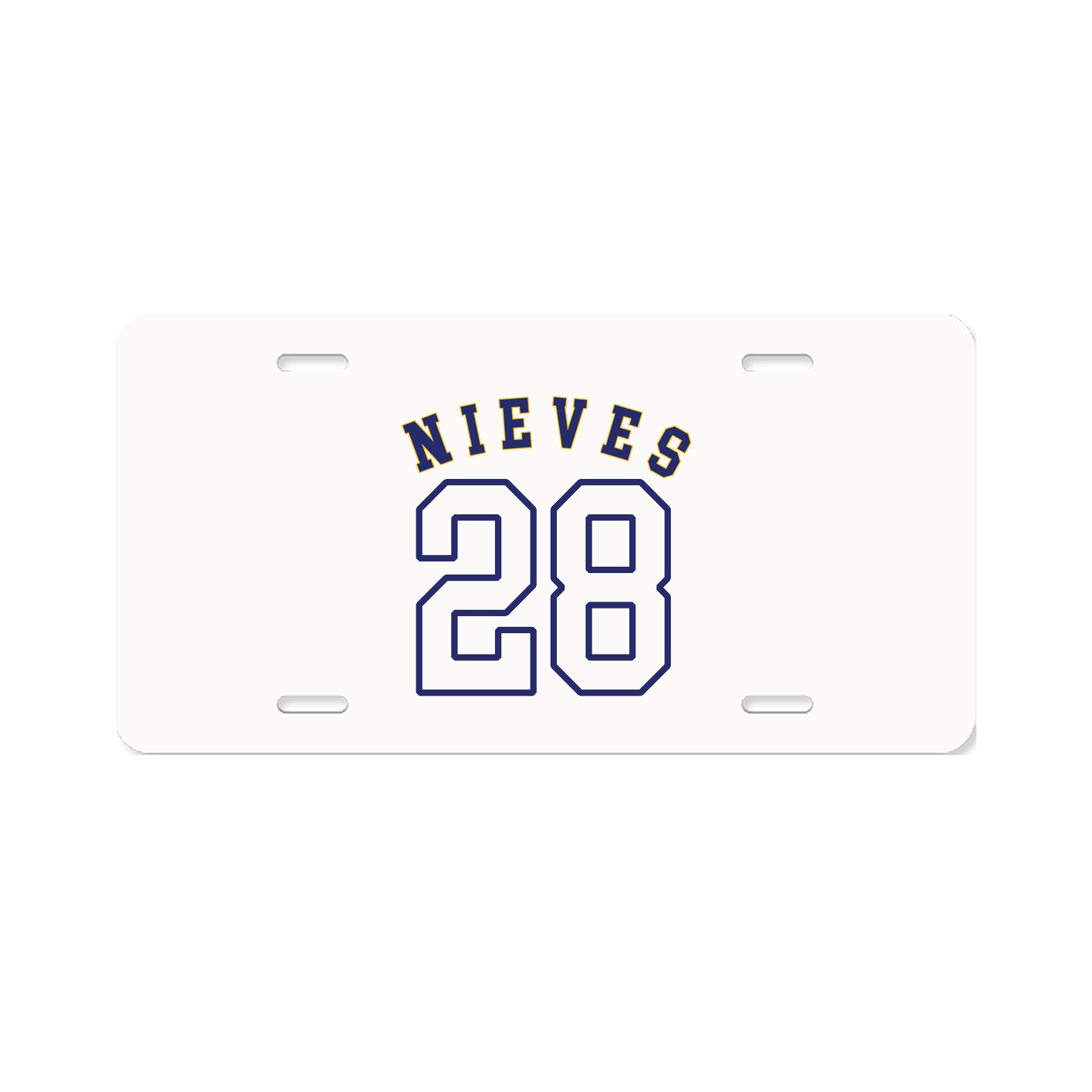 License Plate — Shirsey Arch in Classic