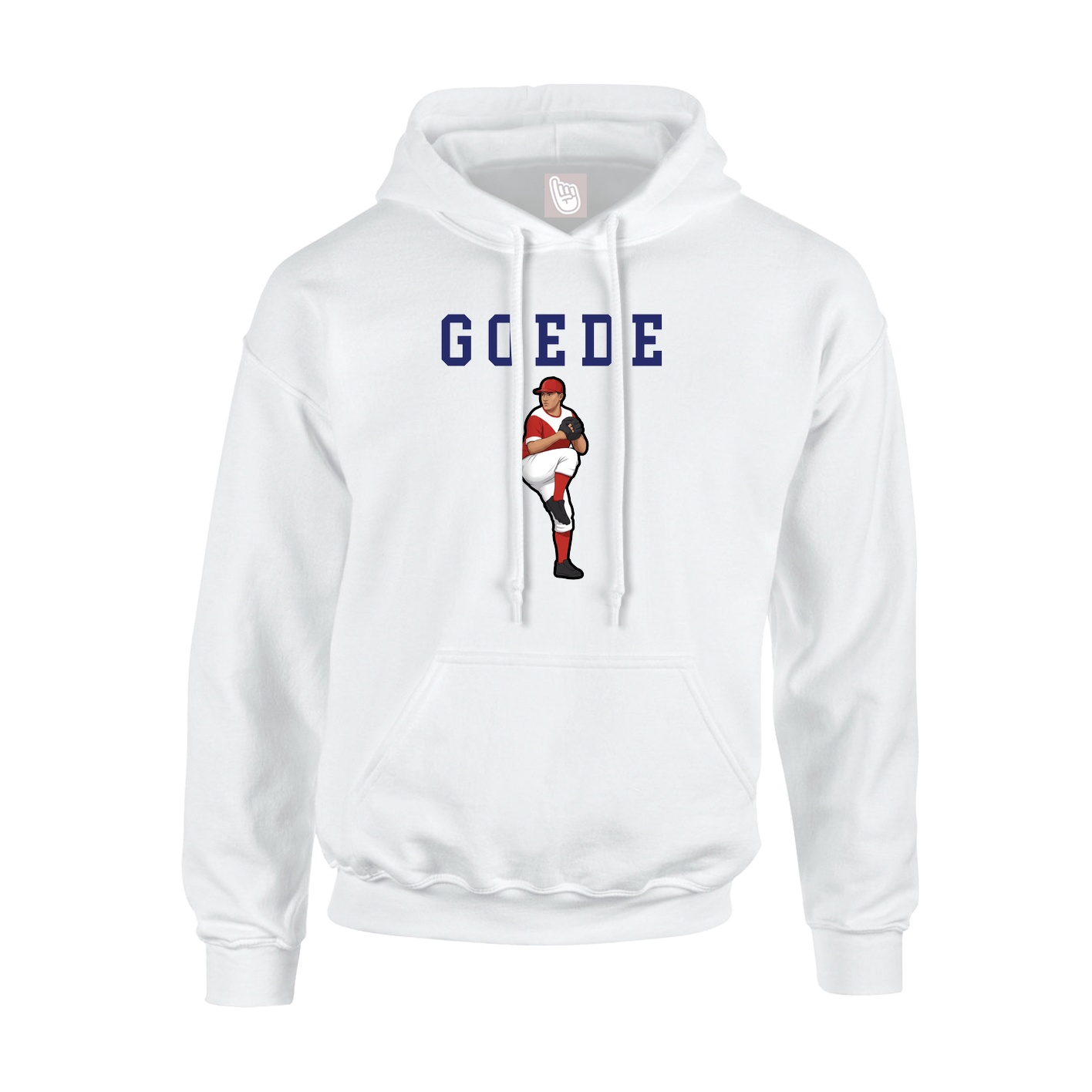 Hoodie — Shirsey in White