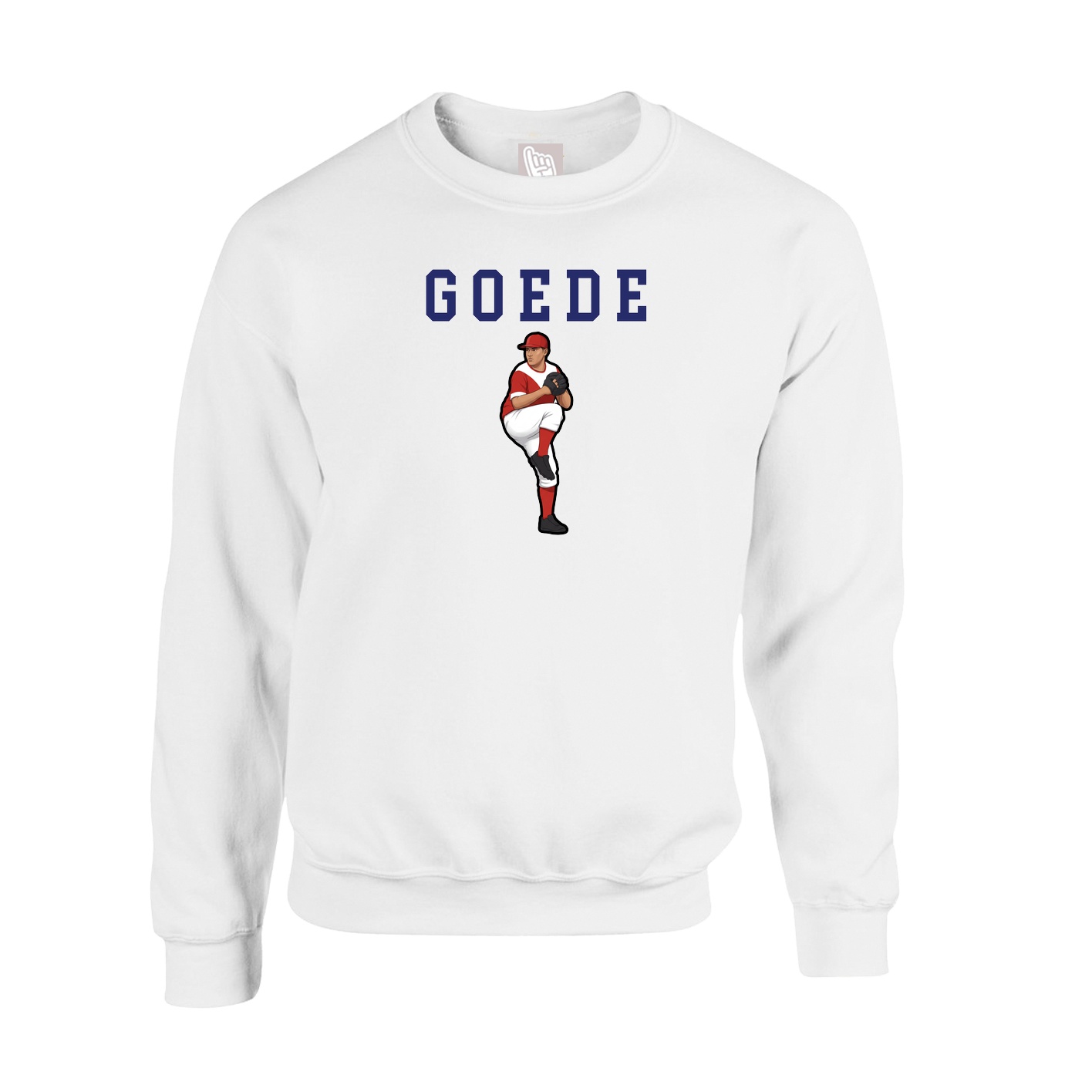 Fleece Crew — Shirsey in White