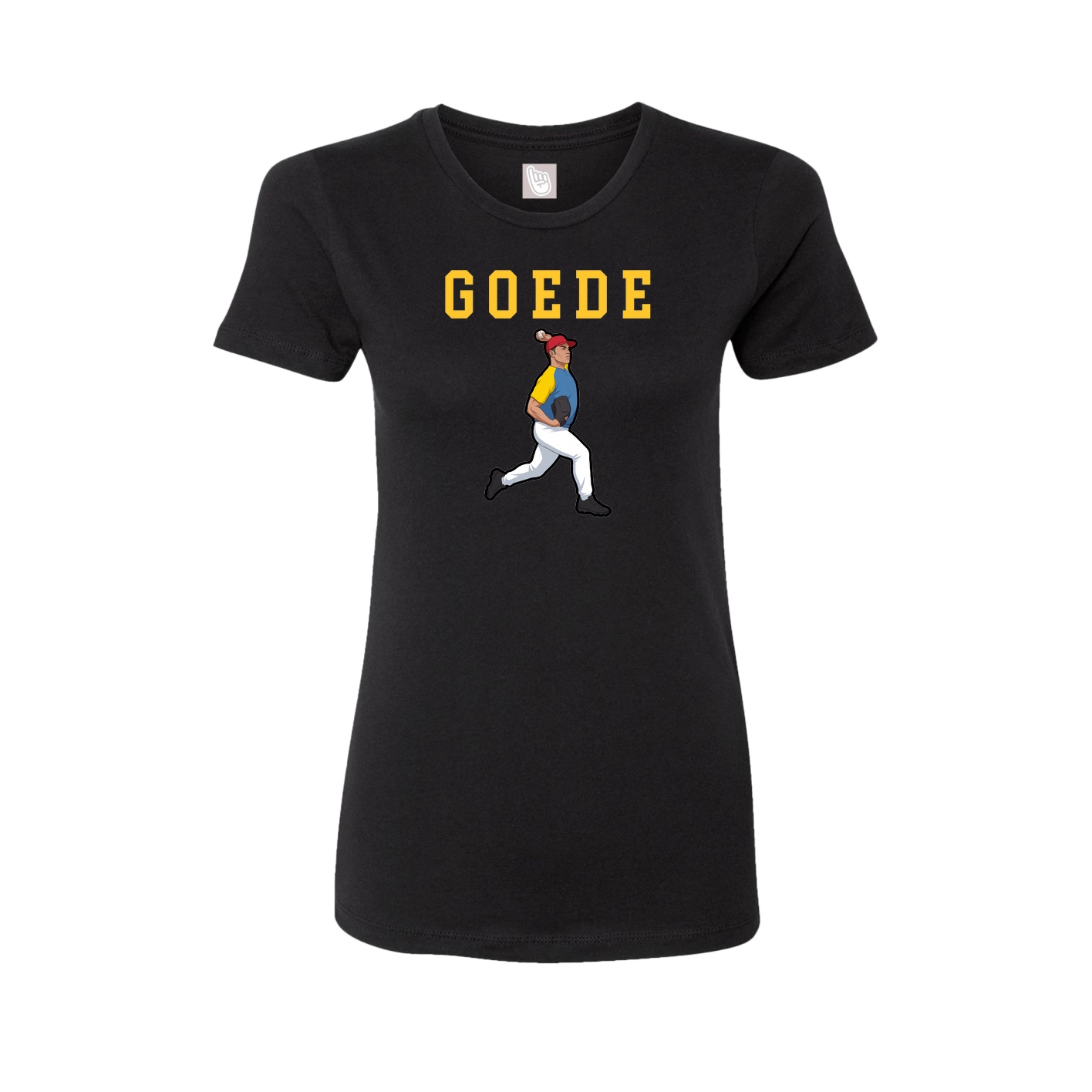 Fitted Women's Tee — Shirsey in Black
