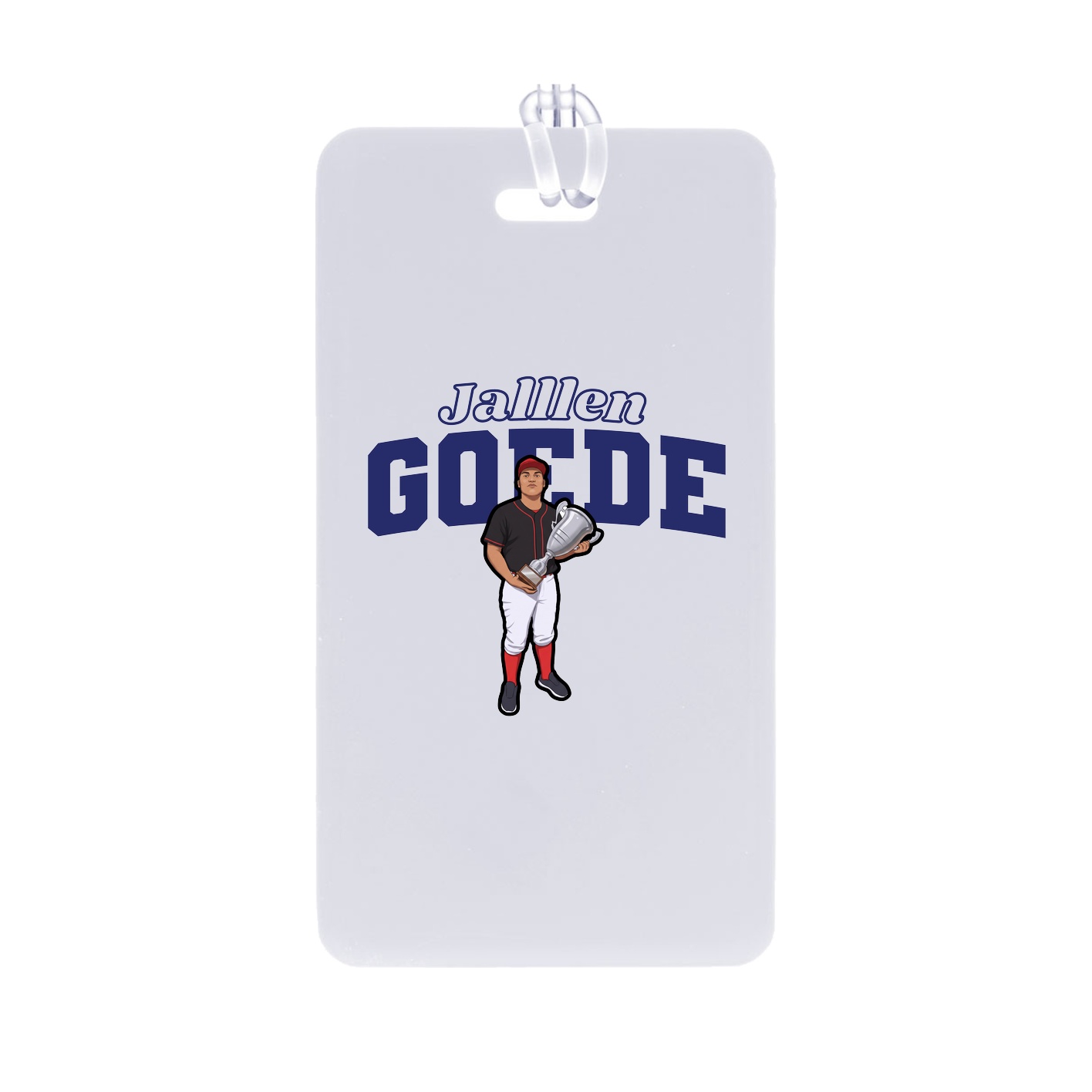 Bag Tag — Name Arch in Classic