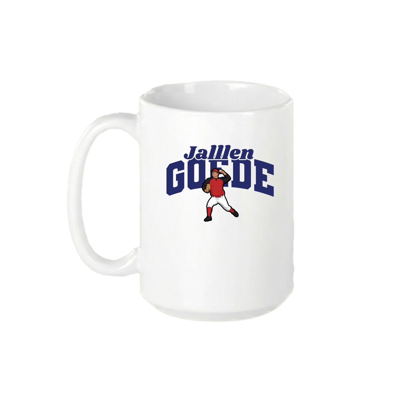 15oz Coffee Mug — Signature Arch in White