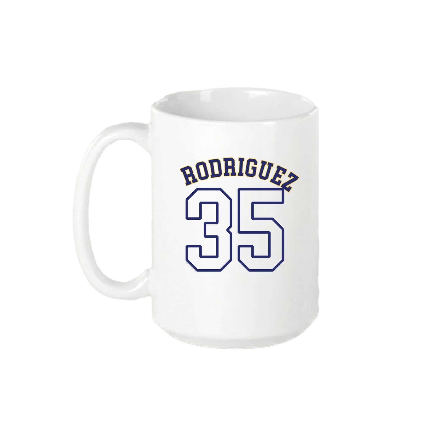 15oz Coffee Mug — Shirsey Arch in White