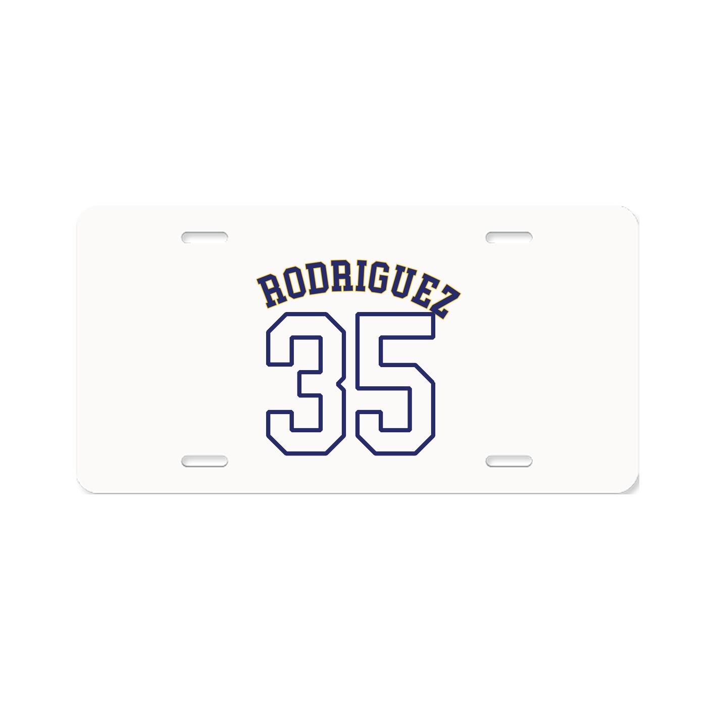 License Plate — Shirsey Arch in Classic