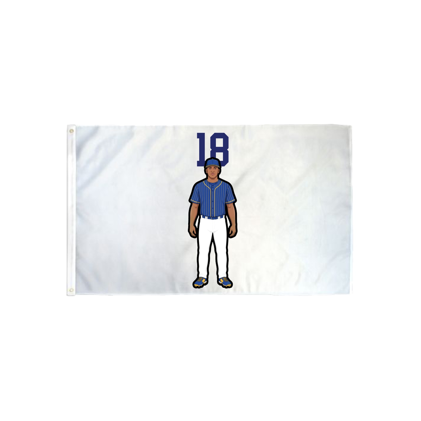 3x5 Flag — Number Top in Classic