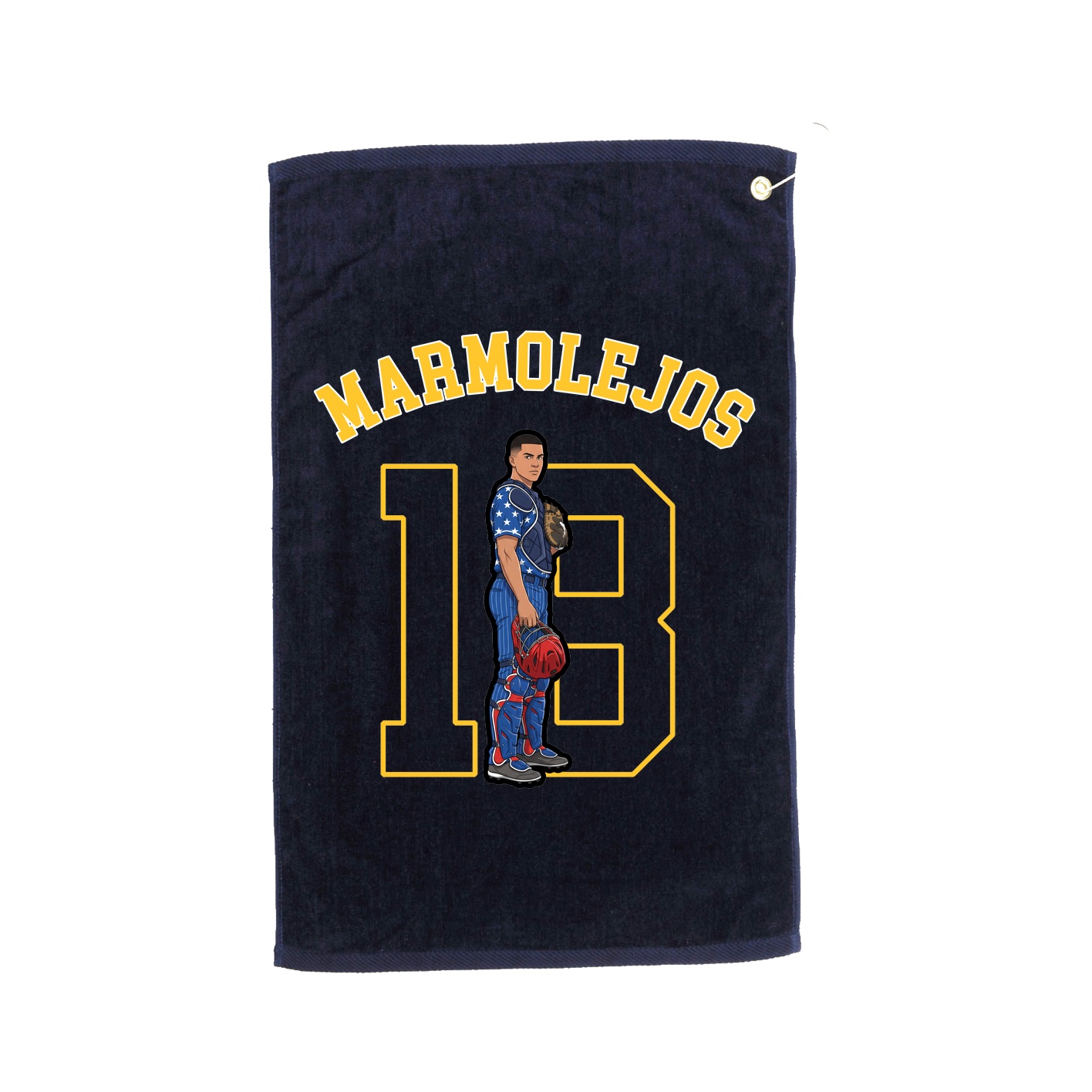 Golf Towel — Shirsey Arch in Navy