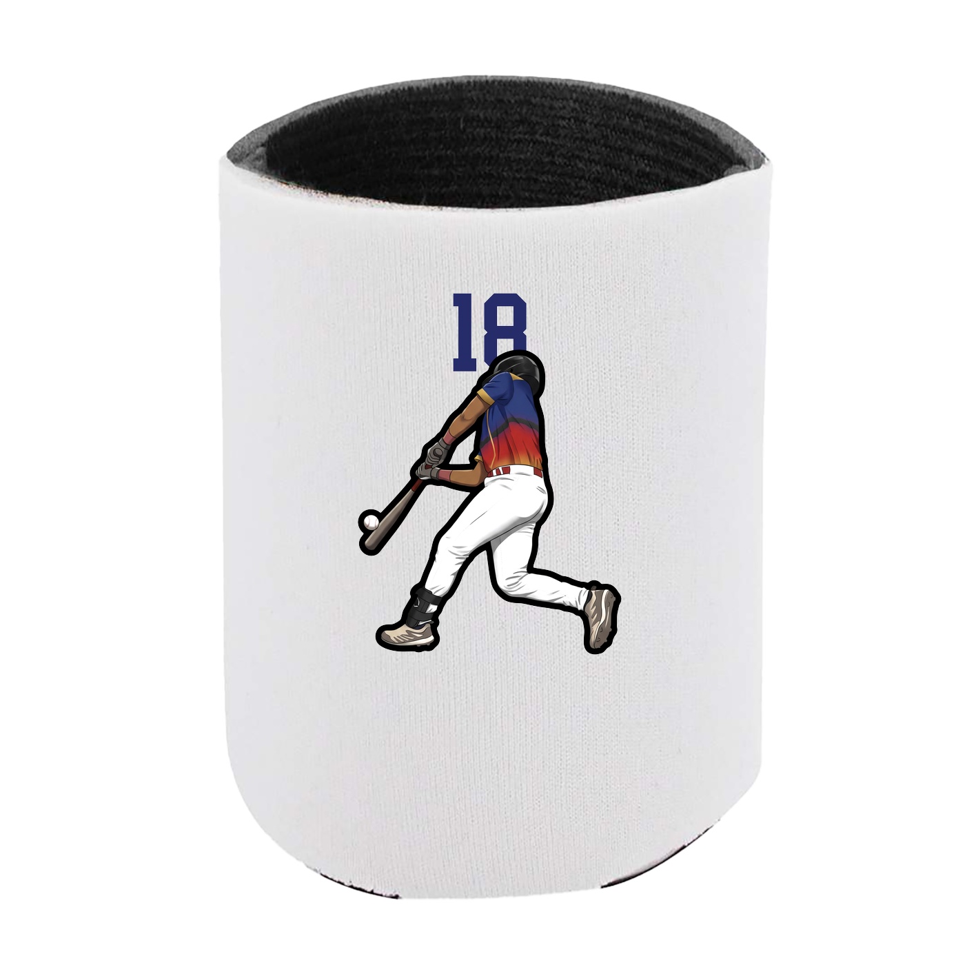 Can Holder — Number Top in White