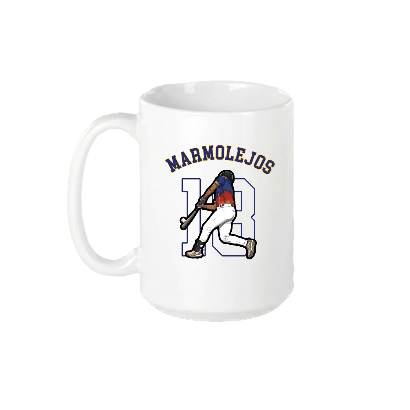 15oz Coffee Mug — Shirsey Arch in White
