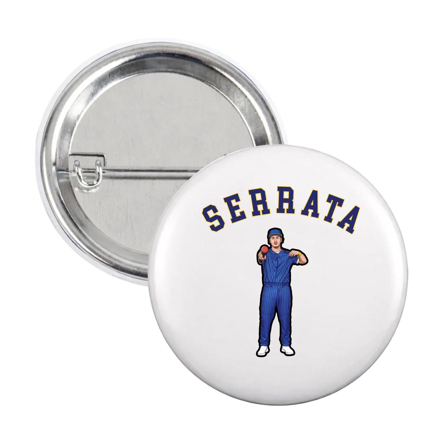 Game Day Button — Shirsey Arch in White