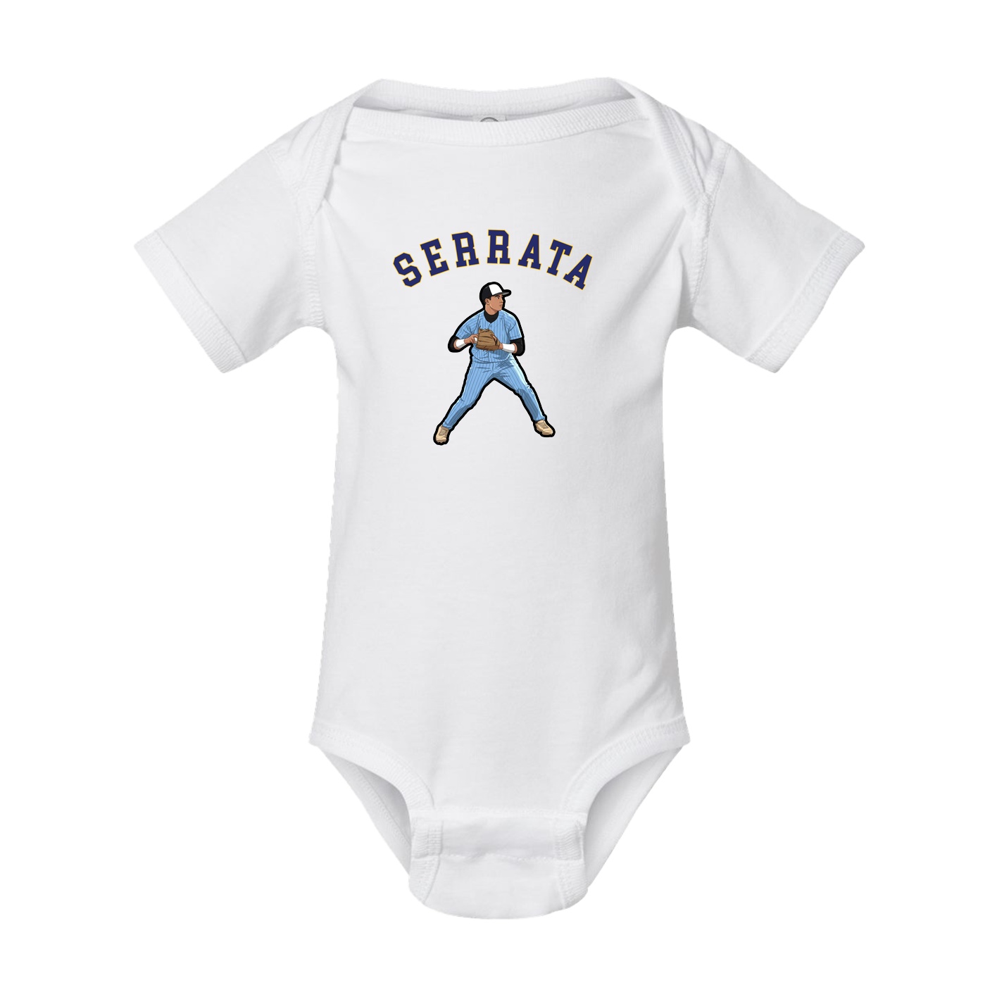 Baby Onesie — Shirsey Arch in White