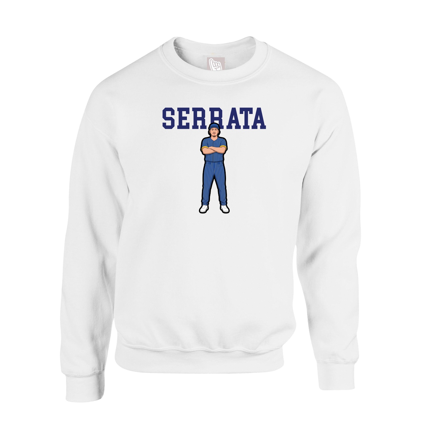 Fleece Crew — Shirsey in White