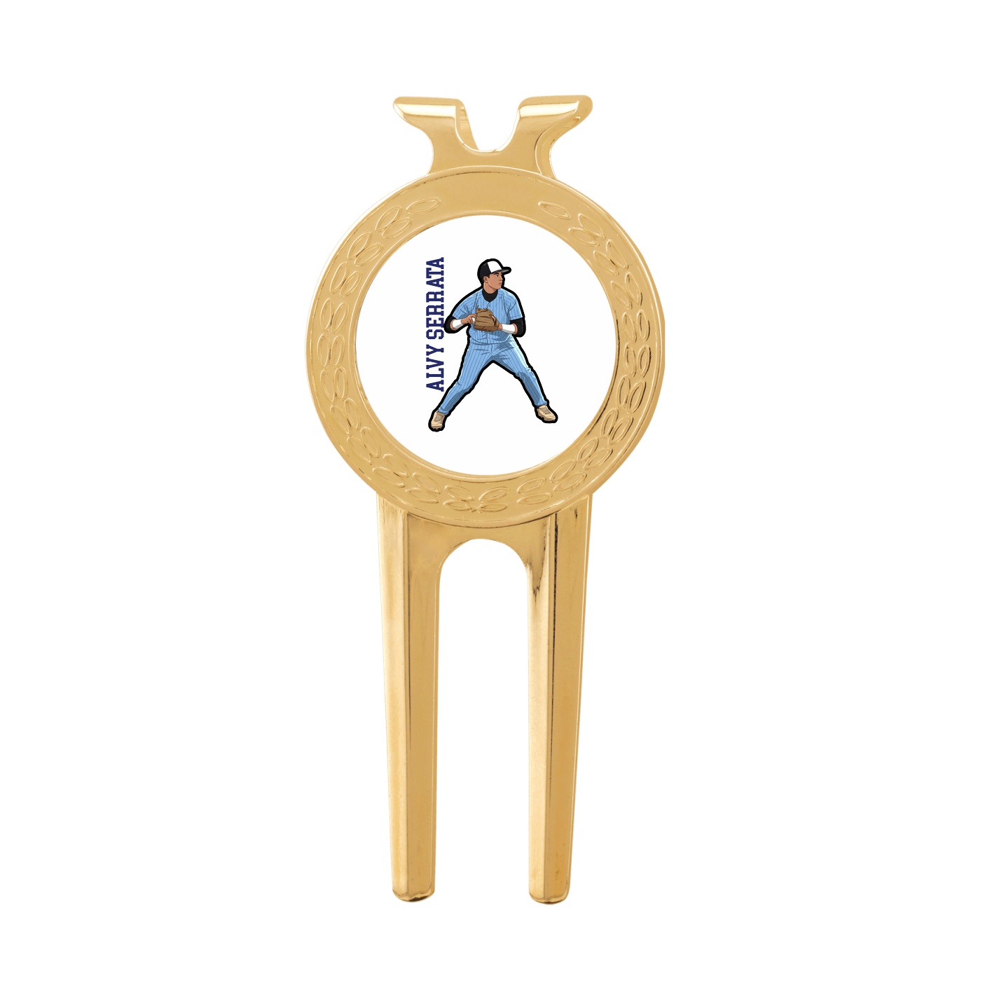 Divot Tool with Ball Marker — Name Vertical in Classic