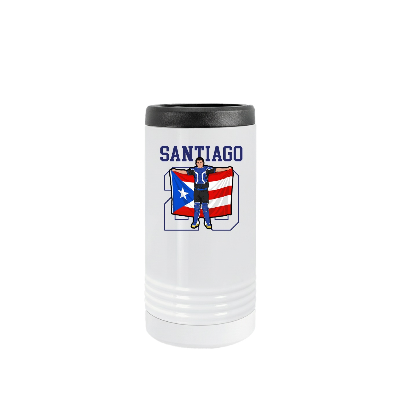 Slim Beverage Holder — Shirsey in White