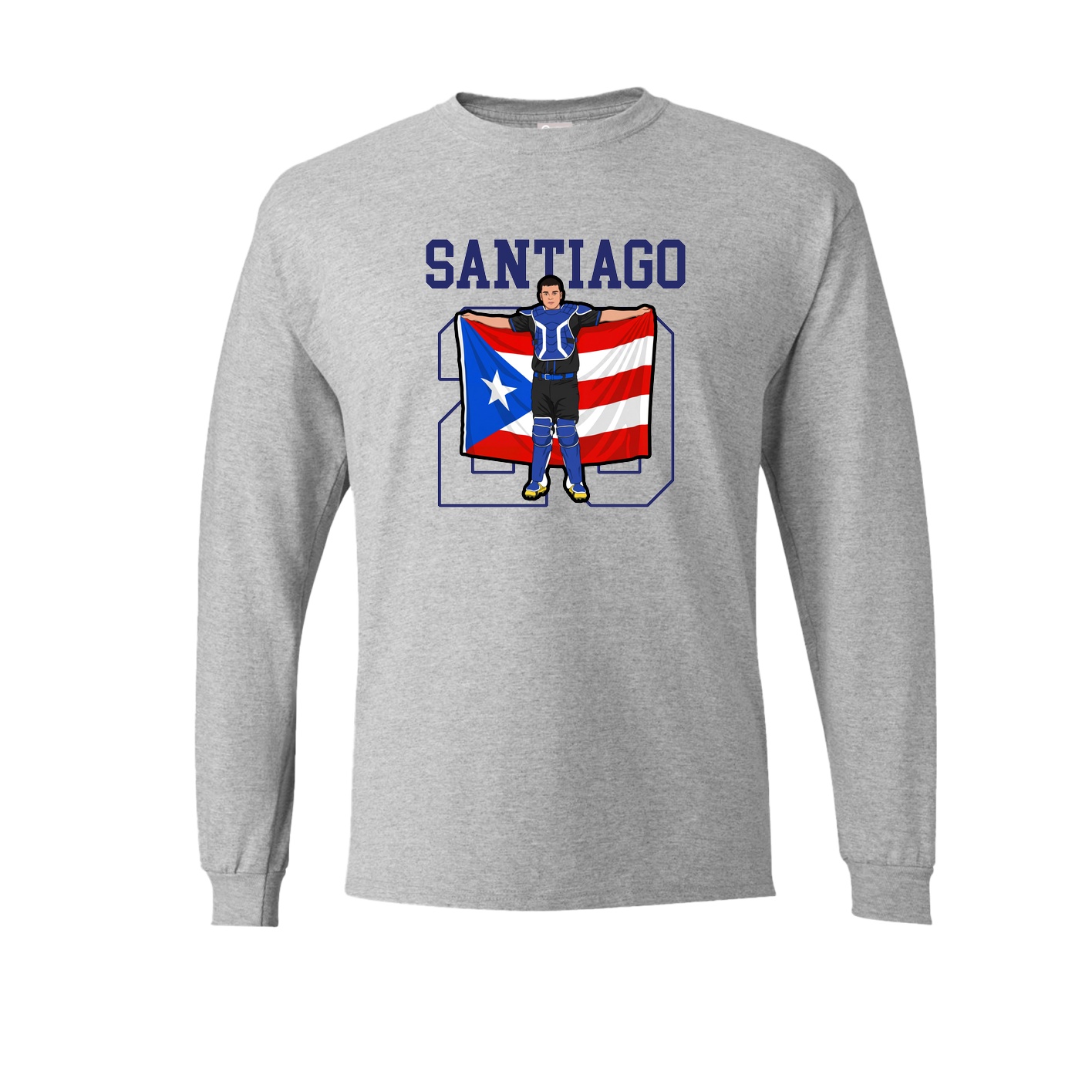 Long Sleeve Tee — Shirsey in Grey