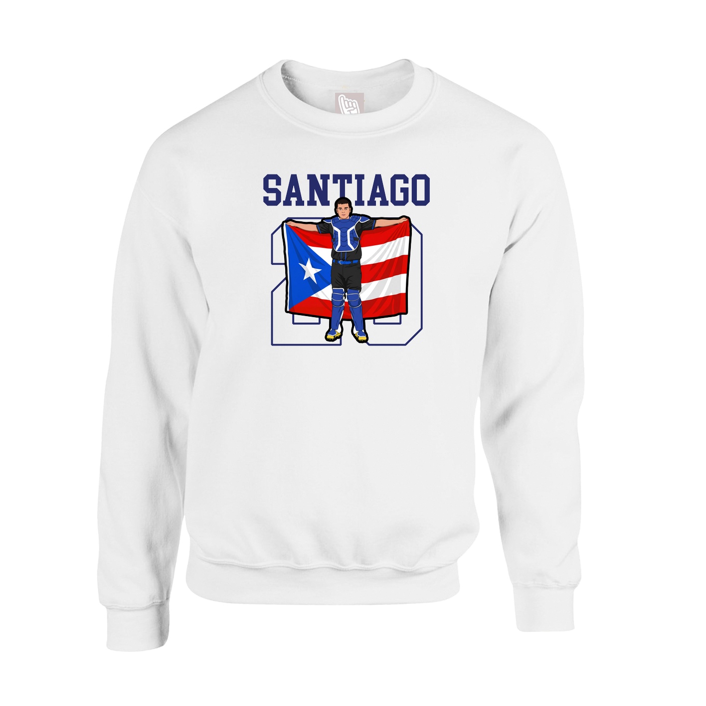 Fleece Crew — Shirsey in White