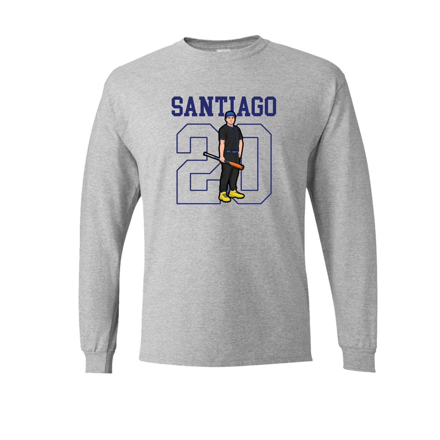Long Sleeve Tee — Shirsey in Grey
