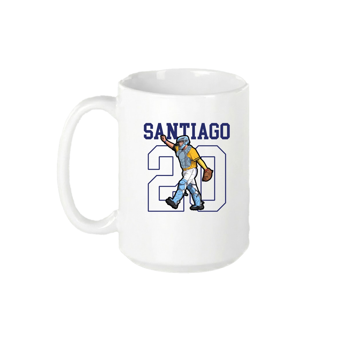 15oz Coffee Mug — Shirsey in White