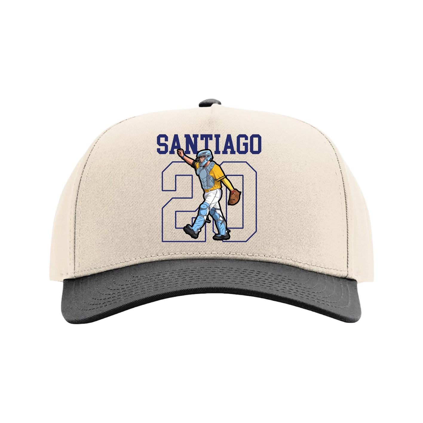 Full Fabric Five-Panel Champ Cap