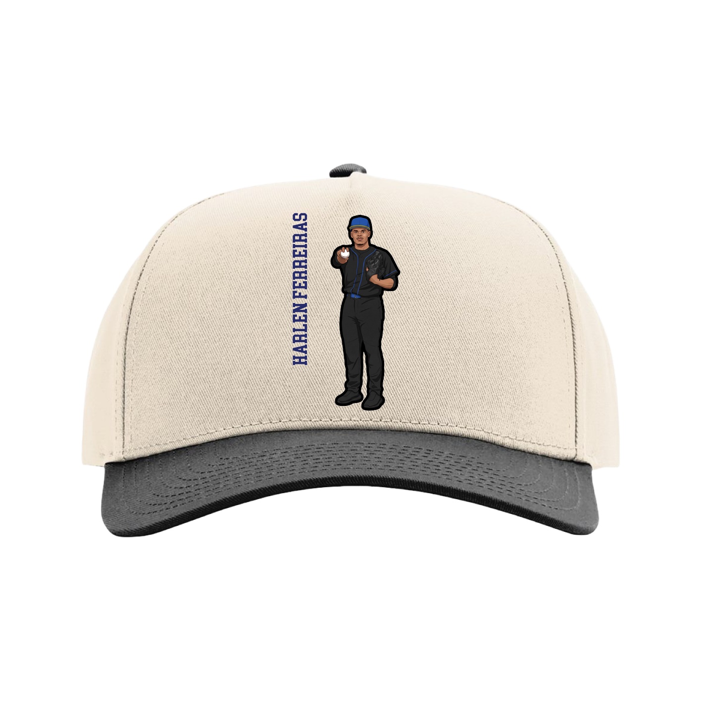 Full Fabric Five-Panel Champ Cap