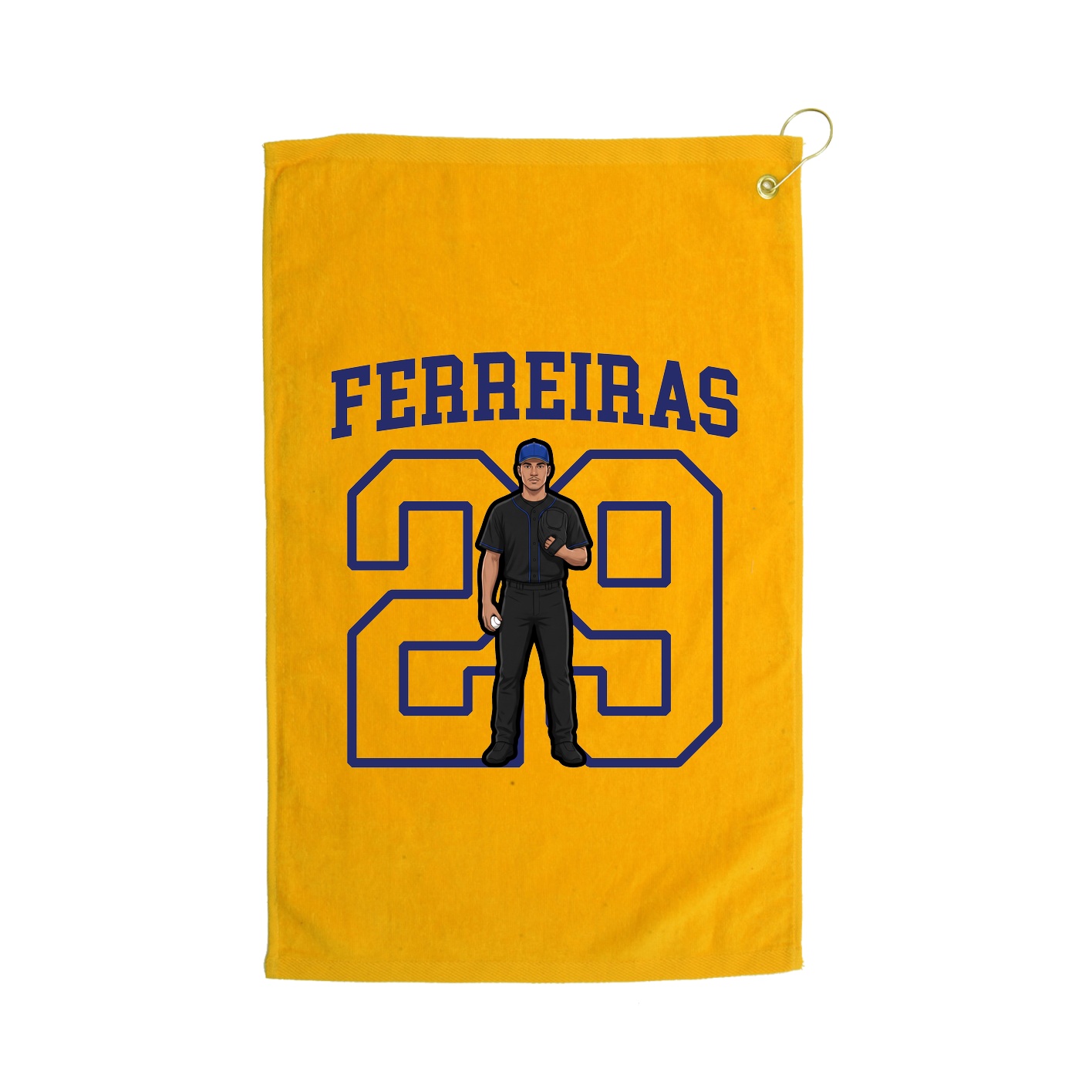 Golf Towel — Shirsey in Gold