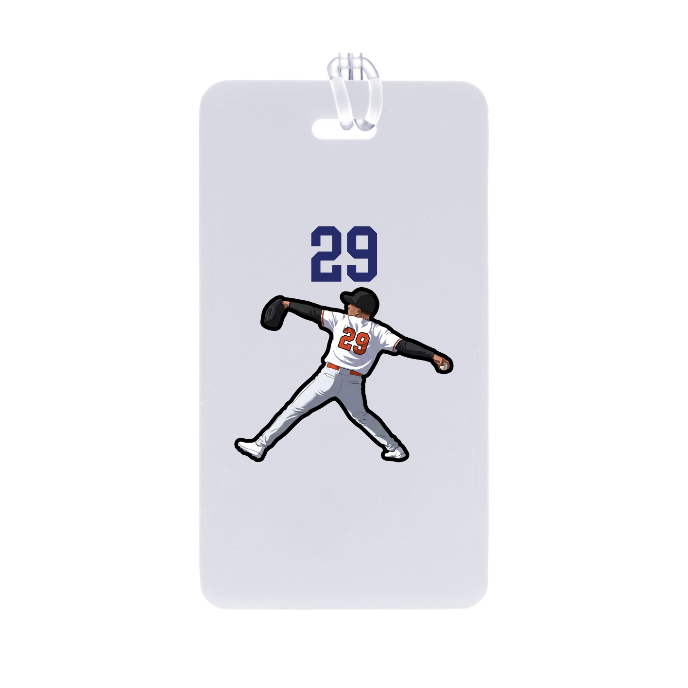 Bag Tag — Number Top in Classic