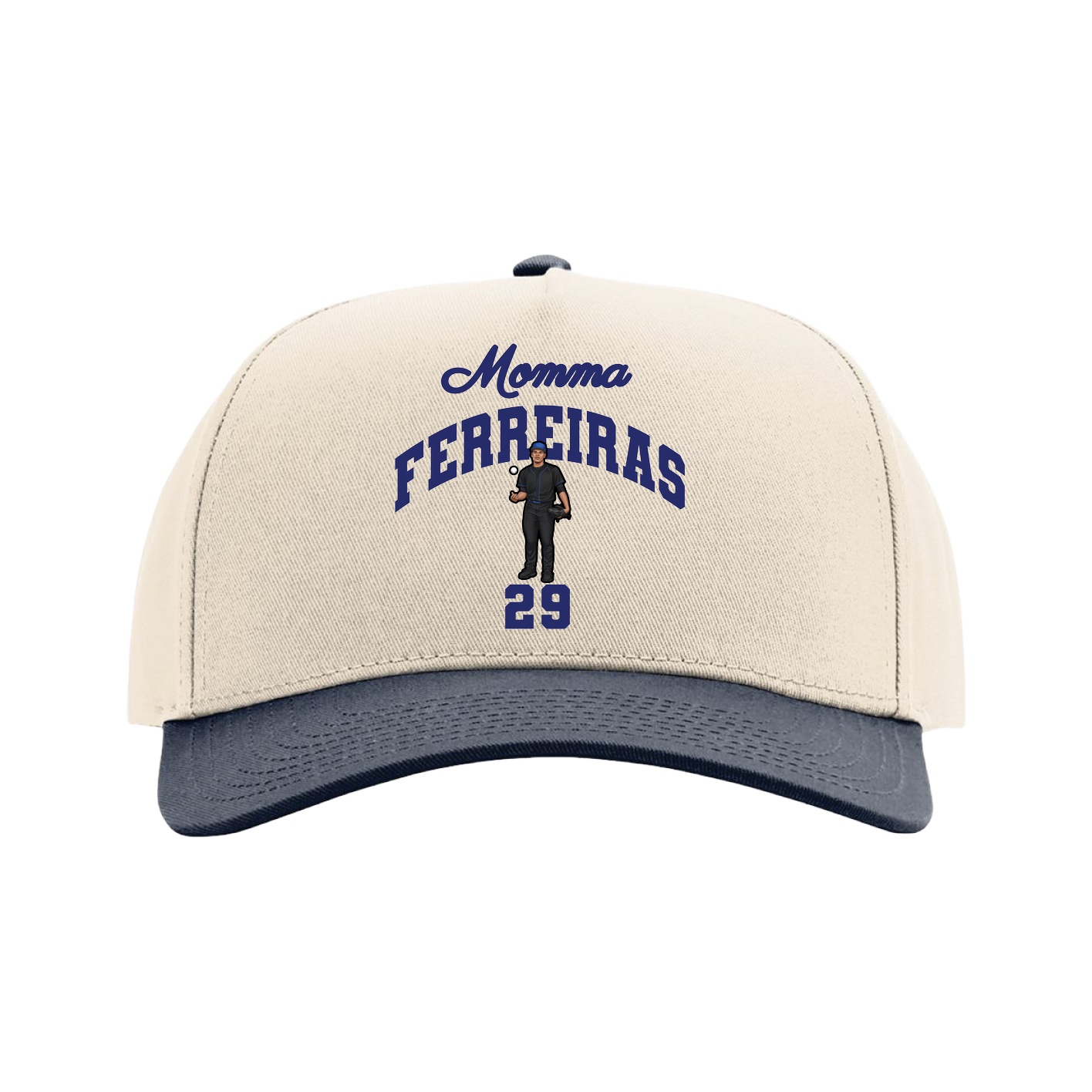 Full Fabric Five-Panel Champ Cap