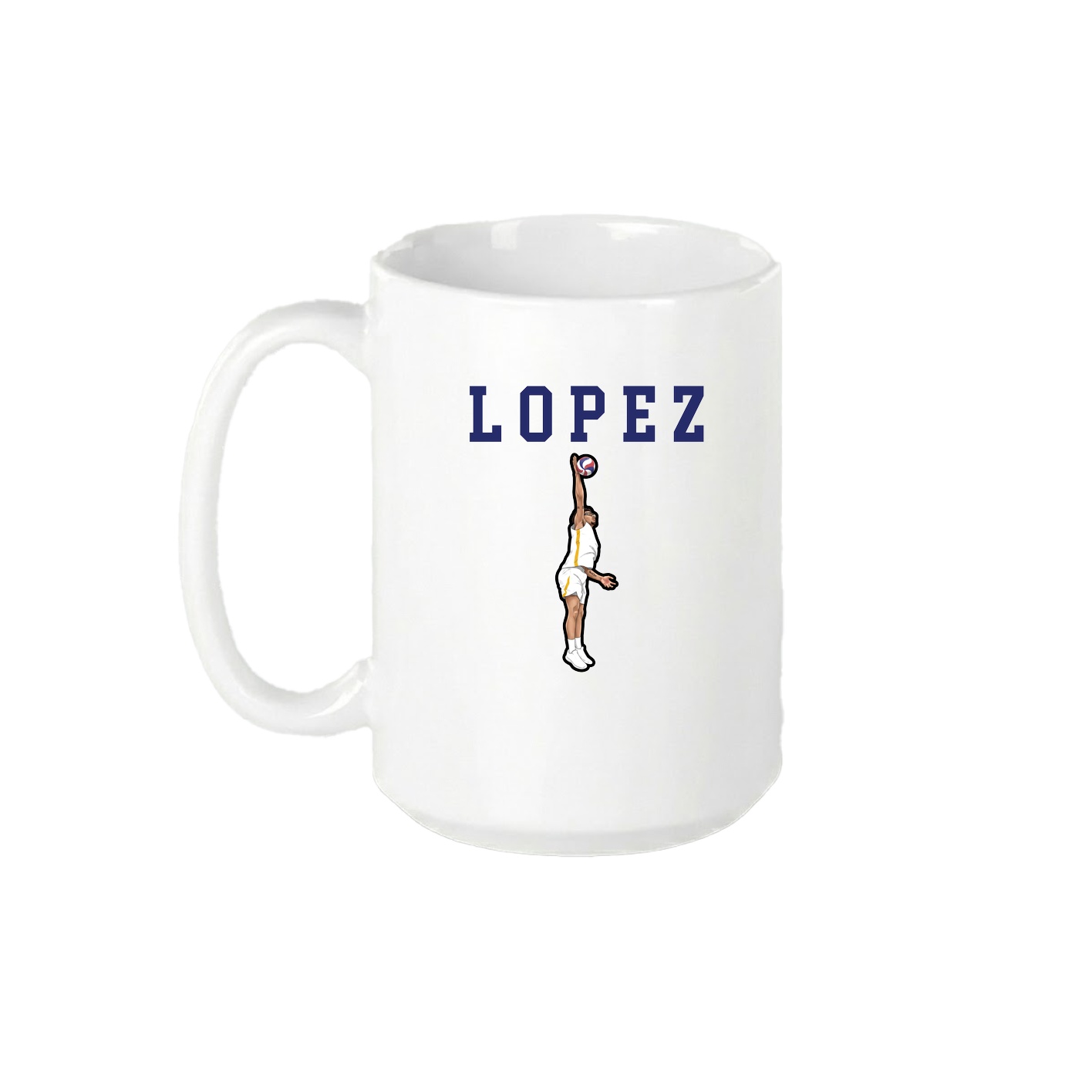 15oz Coffee Mug — Shirsey in White