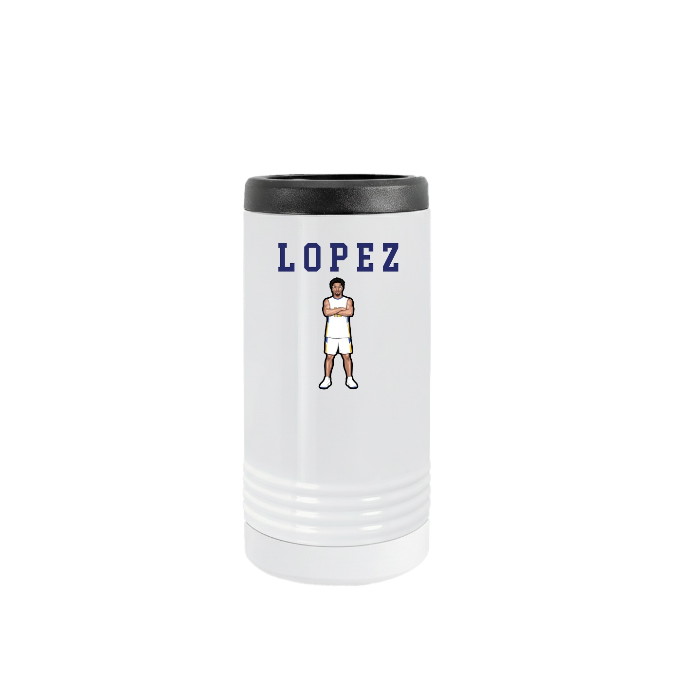 Slim Beverage Holder — Shirsey in White