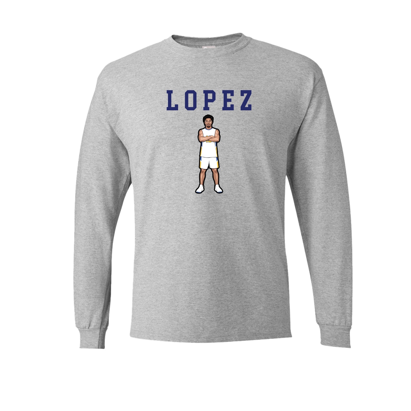 Long Sleeve Tee — Shirsey in Grey