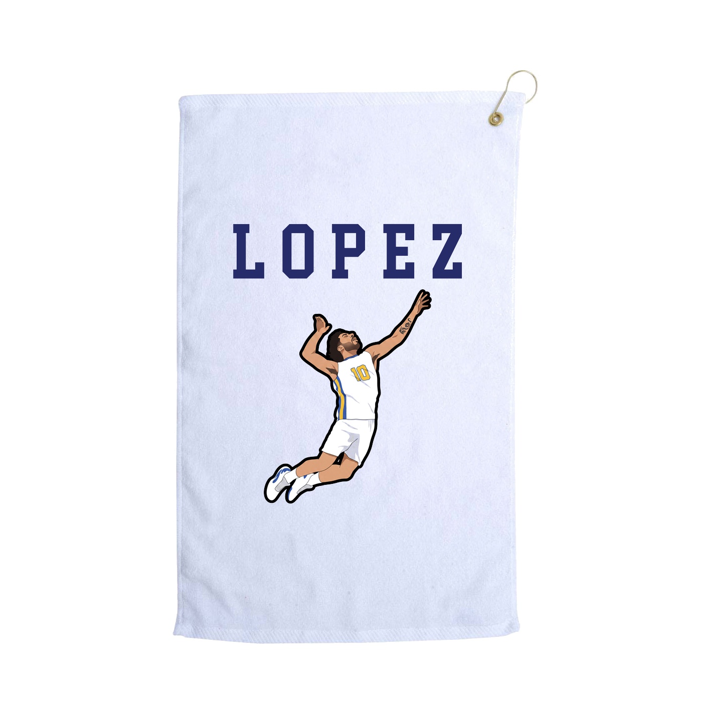 Golf Towel — Shirsey in White