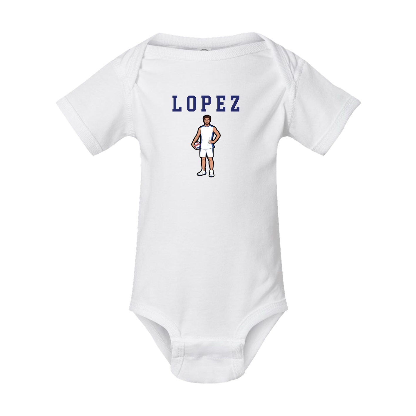 Baby Onesie — Shirsey in White
