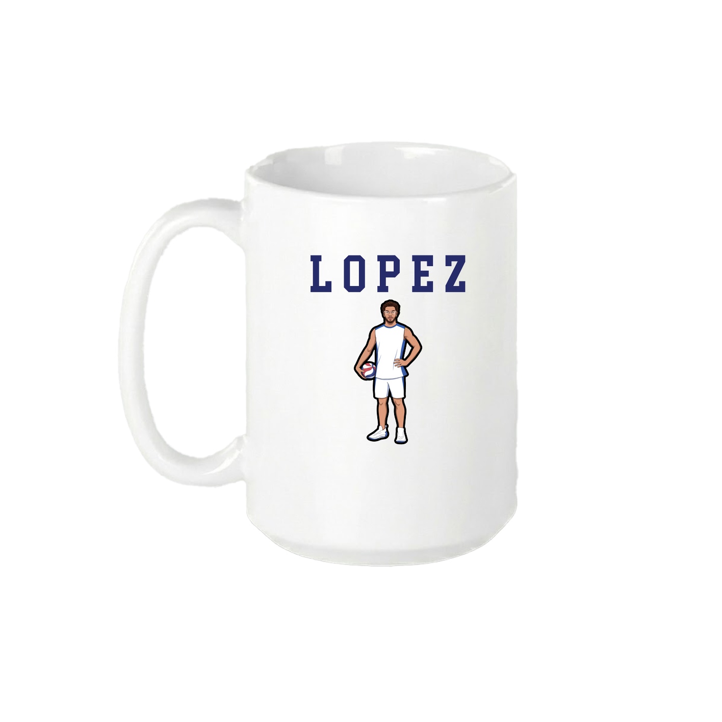 15oz Coffee Mug — Shirsey in White