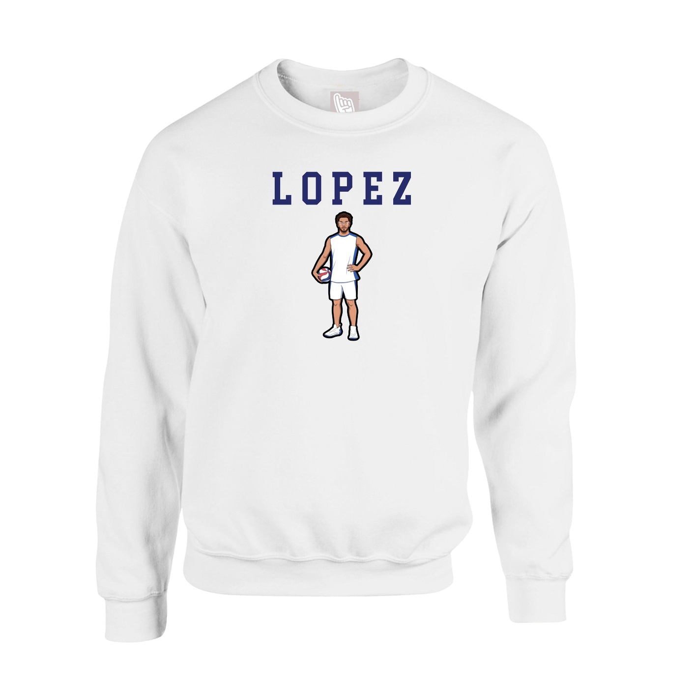 Fleece Crew — Shirsey in White