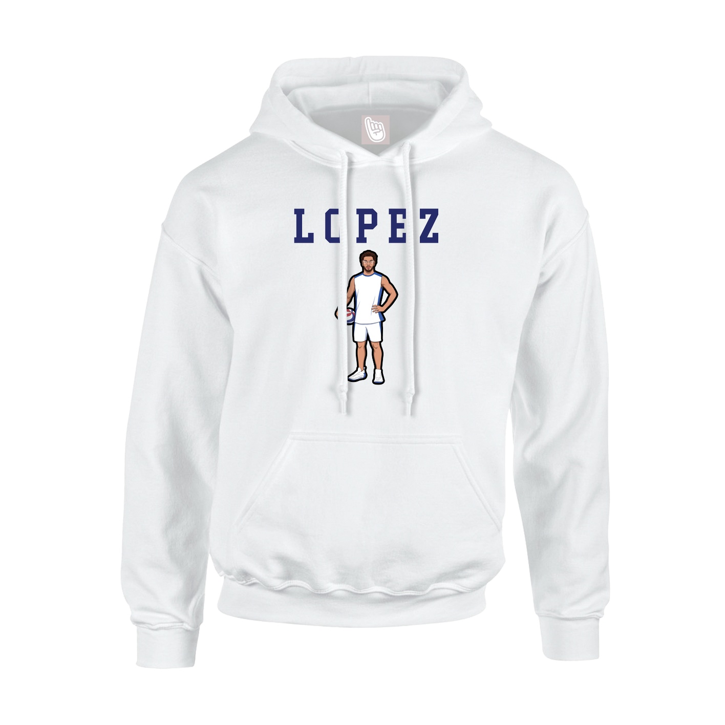 Youth Hoodie — Shirsey in White